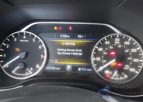 2018 Nissan Maxima 3.5 Sv z USA, uszkodzony, nr VIN 1N4AA6AP2JC385180